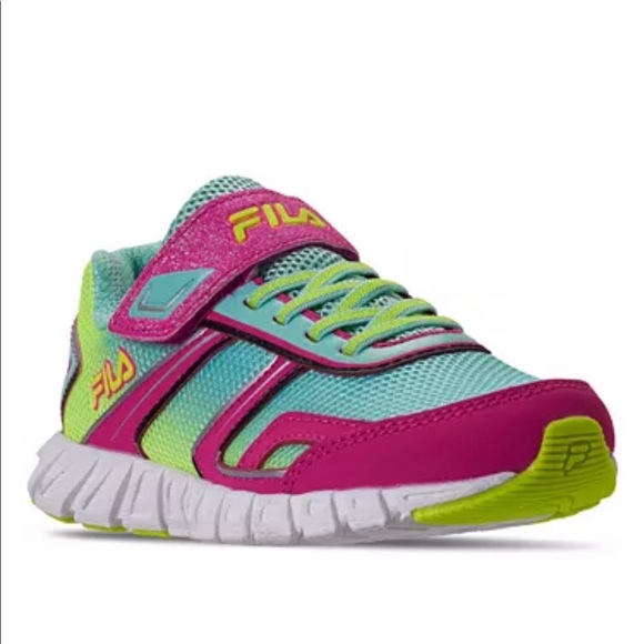 BLACK FRIDAY SALE - Fila Crater Running Sneakers Girl Sizes - Picture 5 of 8
